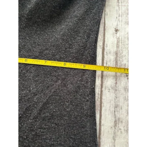 Y2k Dark Grey XS American Eagle Lace Tank  Cami Long Layering Shelf Bra - Picture 10 of 10